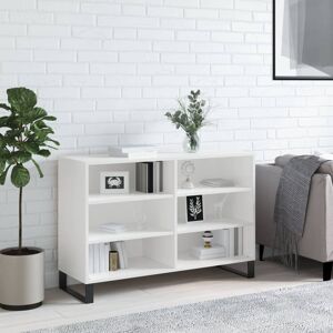 17 Stories Makylia 70 H x 103.5 W Bookcase High Gloss White 70cm H X 103.5cm W X 35cm D 17 Stories Makylia 70 H x 103.5 W Bookcase High Gloss White 70cm H X 103.5cm W X 35cm D