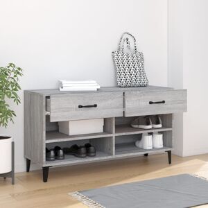 Borough Wharf 8 Pair Shoe Storage Bench Grey 8 Borough Wharf 8 Pair Shoe Storage Bench Grey 8