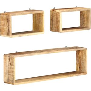 Alpen Home McMillan 3 Piece Floating Shelf Set Brown 20cm H x 35cm W x 15cm D;25cm H x 80cm W x 15cm D;20cm H x 35cm W x 15cm D;25cm H x 80cm W x 15cm D Alpen Home McMillan 3 Piece Floating Shelf Set Brown 20cm H x 35cm W x 15cm D;25cm H x 80cm W x 15cm D;20cm H x 35cm W x 15cm D;25cm H x 80cm W x 15cm D