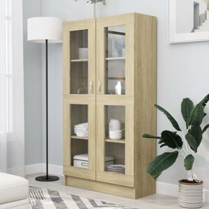 Brayden Studio High Gloss White Vitrine Cabinet 82.5X30.5X185.5 Cm - Engineered Wood Storage Display Unit For Home Or Office Brown (5 Shelves) 59.06"H x 32.48"W x 12.01"D Brayden Studio High Gloss White Vitrine Cabinet 82.5X30.5X185.5 Cm - Engineered Wood Storage Display Unit For Home Or Office Brown (5 Shelves) 59.06"H x 32.48"W x 12.01"D