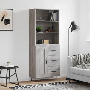 George Oliver Copey 69.5cm Wide 3 Drawer Grey Sonoma 180cm H X 69.5cm W X 34cm D George Oliver Copey 69.5cm Wide 3 Drawer Grey Sonoma 180cm H X 69.5cm W X 34cm D