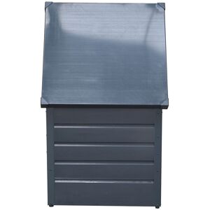 Alpen Home Folcroft 200L Gallon Water Resistant Metal with Lock in Black Black 63cm H X 72cm W X 62cm D Alpen Home Folcroft 200L Gallon Water Resistant Metal with Lock in Black Black 63cm H X 72cm W X 62cm D