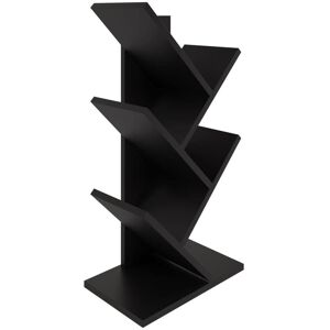 Ebern Designs 5 - Tier Tree Shaped Magazine Rack Black 65cm H X 33cm W X 18.6cm D Ebern Designs 5 - Tier Tree Shaped Magazine Rack Black 65cm H X 33cm W X 18.6cm D