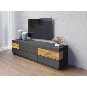 Ebern Designs Holst TV Stand for TVs up to 85" Matera / Wotan Oak 85" Ebern Designs Holst TV Stand for TVs up to 85" Matera / Wotan Oak 85"