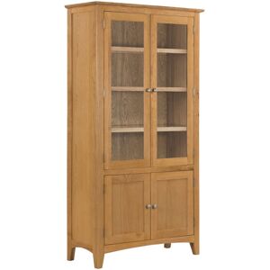 Rosalind Wheeler Censu China Cabinet Brown 197cm H X 104cm W X 46cm D Rosalind Wheeler Censu China Cabinet Brown 197cm H X 104cm W X 46cm D