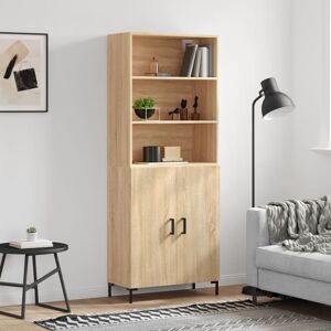 17 Stories 69.5cm Sideboard Sonoma Oak 180cm H X 69.5cm W X 34cm D 17 Stories 69.5cm Sideboard Sonoma Oak 180cm H X 69.5cm W X 34cm D