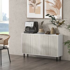 17 Stories Nickelas 121cm Wide Wood Standard Base Cabinet Black;White;Grey 75cm H X 121cm W X 37cm D 17 Stories Nickelas 121cm Wide Wood Standard Base Cabinet Black;White;Grey 75cm H X 121cm W X 37cm D