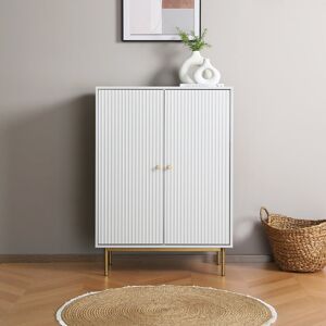 Fairmont Park Ajasia 2 - Door Rectangle Accent Cabinet White 110cm H X 80cm W X 40cm D Fairmont Park Ajasia 2 - Door Rectangle Accent Cabinet White 110cm H X 80cm W X 40cm D