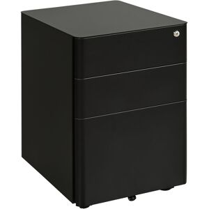 Zipcode Design Tukgahgo 3 Drawer Filing Cabinet Black 59cm H X 39cm W X 48cm D Zipcode Design Tukgahgo 3 Drawer Filing Cabinet Black 59cm H X 39cm W X 48cm D