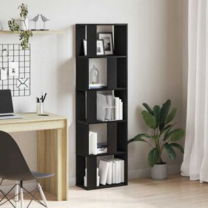Latitude Run Abderus Bookcase Black Oak 159cm H X 45cm W X 24cm D Latitude Run Abderus Bookcase Black Oak 159cm H X 45cm W X 24cm D