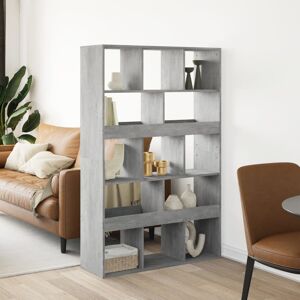 Latitude Run Vidaxl room divider Concrete grey 156.5cm H x 100cm W x 33cm D Latitude Run Vidaxl room divider Concrete grey 156.5cm H x 100cm W x 33cm D