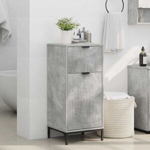 17 Stories Bathroom Cabinet Smoked Oak 39.5 X 36 X 88 Cm Engineered Wood Concrete Grey 88cm H X 39.5cm W X 36cm D 17 Stories Bathroom Cabinet Smoked Oak 39.5 X 36 X 88 Cm Engineered Wood Concrete Grey 88cm H X 39.5cm W X 36cm D