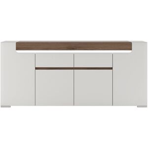 Brayden Studio 4 Door 2 Drawer Sideboard White 84.5cm H X 190cm W X 42.2cm D Brayden Studio 4 Door 2 Drawer Sideboard White 84.5cm H X 190cm W X 42.2cm D