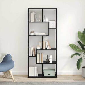 17 Stories Bookcase Black Oak 60 X 20 X 120 Cm Engineered Wood Black Oak (5 Shelves) 161.5cm H x 67cm W x 25cm D 17 Stories Bookcase Black Oak 60 X 20 X 120 Cm Engineered Wood Black Oak (5 Shelves) 161.5cm H x 67cm W x 25cm D