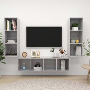 Ebern Designs Dormon TV Stand for TVs up to 60" Concrete Grey 107cmH x 37cmL x 37cmW / 142.5cmH x 37cmL x 37cmW Ebern Designs Dormon TV Stand for TVs up to 60" Concrete Grey 107cmH x 37cmL x 37cmW / 142.5cmH x 37cmL x 37cmW