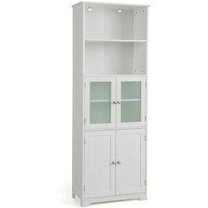 Marlow Home Co. Elmendorf Kitchen Pantry White 163cm H X 60cm W X 30cm D Marlow Home Co. Elmendorf Kitchen Pantry White 163cm H X 60cm W X 30cm D