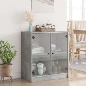 17 Stories Matao Rectangle Cabinet Accent Chest Concrete Grey 75.5cm H X 68cm W X 37cm D 17 Stories Matao Rectangle Cabinet Accent Chest Concrete Grey 75.5cm H X 68cm W X 37cm D