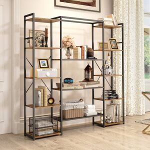 Rio 163 H x 160 W Bookcase Brown 162cm H X 160cm W X 27cm D Rio 163 H x 160 W Bookcase Brown 162cm H X 160cm W X 27cm D