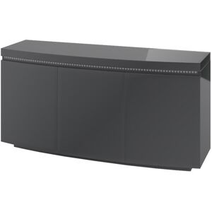 Ebern Designs Leveigh 160 Cm Wide Sideboard Grey 80cm H X 160cm W X 50cm D Ebern Designs Leveigh 160 Cm Wide Sideboard Grey 80cm H X 160cm W X 50cm D