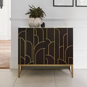 Fairmont Park Heathfield 87cm Sideboard Noir Black 77cm H X 90cm W X 40cm D Fairmont Park Heathfield 87cm Sideboard Noir Black 77cm H X 90cm W X 40cm D