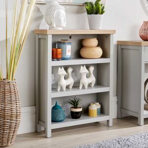Brambly Cottage Rasco 3 Tier Bookcase Shelving 36mm Thick Top Unit Grey 87cm H x 70cm W x 22.5cm D Brambly Cottage Rasco 3 Tier Bookcase Shelving 36mm Thick Top Unit Grey 87cm H x 70cm W x 22.5cm D