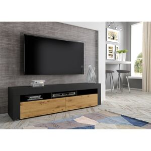 Brayden Studio Allysyn TV Stand for TVs up to 65" Black Matt/Oak Artisan 65" Brayden Studio Allysyn TV Stand for TVs up to 65" Black Matt/Oak Artisan 65"