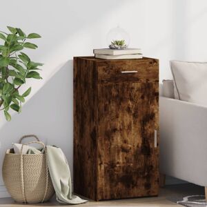 Ebern Designs Vidaxl Sideboard Smoked oak 93cm H X 45cm W X 42.5cm D Ebern Designs Vidaxl Sideboard Smoked oak 93cm H X 45cm W X 42.5cm D