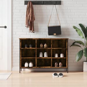 Latitude Run Shoe Cabinet Smoked Oak 100X35x70 Cm Engineered Wood Smoked Oak 9 Latitude Run Shoe Cabinet Smoked Oak 100X35x70 Cm Engineered Wood Smoked Oak 9