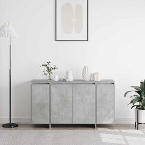 Latitude Run Sideboard 135 X 41 X 69 Cm Engineered Wood Concrete Grey 75cm H X 135cm W X 40.5cm D Latitude Run Sideboard 135 X 41 X 69 Cm Engineered Wood Concrete Grey 75cm H X 135cm W X 40.5cm D