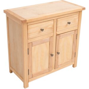 Marlow Home Co. 2 Drawer 2 Door Sideboard Natural 80cm H X 84cm W X 40cm D Marlow Home Co. 2 Drawer 2 Door Sideboard Natural 80cm H X 84cm W X 40cm D