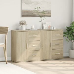 17 Stories Oplis 60 Cm Wide 3 Drawer Sideboard Sonoma Oak 70cm H X 60cm W X 31cm D 17 Stories Oplis 60 Cm Wide 3 Drawer Sideboard Sonoma Oak 70cm H X 60cm W X 31cm D