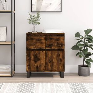 Latitude Run Ninh 2 - Drawer Chest of Drawers Smoked Oak 70cm H X 60cm W X 35cm D Latitude Run Ninh 2 - Drawer Chest of Drawers Smoked Oak 70cm H X 60cm W X 35cm D