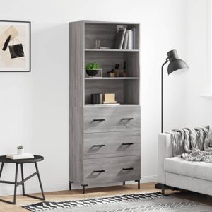 Latitude Run Sheyenne 69.5 Wide 3 Drawer Grey Sonoma 180cm H X 69.5cm W X 34cm D Latitude Run Sheyenne 69.5 Wide 3 Drawer Grey Sonoma 180cm H X 69.5cm W X 34cm D