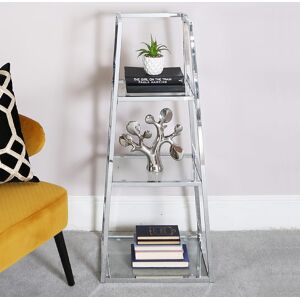 Ivy Bronx Bookcase for Living Room Furniture, Tall Freestanding Metal Bookshelf Silver 200cm H x 50cm W x 60cm D Ivy Bronx Bookcase for Living Room Furniture, Tall Freestanding Metal Bookshelf Silver 200cm H x 50cm W x 60cm D