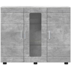 17 Stories Sideboard Grey Sonoma 88.5 X 30.5 X 73 Cm Engineered Wood Concrete Grey 73cm H X 88.5cm W X 30.5cm D 17 Stories Sideboard Grey Sonoma 88.5 X 30.5 X 73 Cm Engineered Wood Concrete Grey 73cm H X 88.5cm W X 30.5cm D
