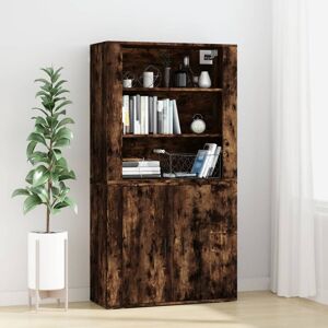 17 Stories Latavian 33Cm Wide Smoked Oak 70cm H X 33cm W X 80cm D 17 Stories Latavian 33Cm Wide Smoked Oak 70cm H X 33cm W X 80cm D