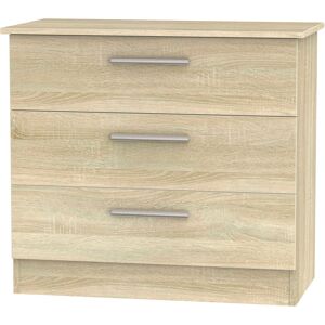 17 Stories Fully Assembled Chesler 3 Drawer Chest Bardolino 69.5cm H X 76.5cm W X 41.5cm D 17 Stories Fully Assembled Chesler 3 Drawer Chest Bardolino 69.5cm H X 76.5cm W X 41.5cm D