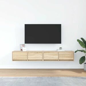 Alpen Home TV Cabinets 2 Pcs 31x25.5 Cm Engineered Wood Sonoma Oak 80 cm Alpen Home TV Cabinets 2 Pcs 31x25.5 Cm Engineered Wood Sonoma Oak 80 cm