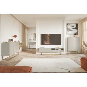 Fairmont Park Arrandale Accent Chest Grey 125cm H X 90cm W X 38cm D Fairmont Park Arrandale Accent Chest Grey 125cm H X 90cm W X 38cm D