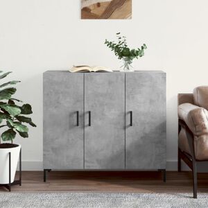 17 Stories Meela 90cm Wide Sideboard Concrete Grey 80cm H X 90cm W X 34cm D 17 Stories Meela 90cm Wide Sideboard Concrete Grey 80cm H X 90cm W X 34cm D