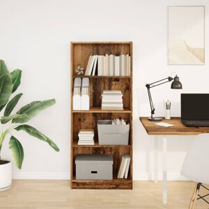 Zipcode Design athema Bookcase Old Wood (4 Shelves) 143cmH x 60cmW x 24cmD Zipcode Design athema Bookcase Old Wood (4 Shelves) 143cmH x 60cmW x 24cmD
