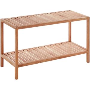 Symple Stuff Hythe 50cm 2 Shelf Shelving Unit Rustic;Brown 50cm H X 88cm W X 36cm D Symple Stuff Hythe 50cm 2 Shelf Shelving Unit Rustic;Brown 50cm H X 88cm W X 36cm D