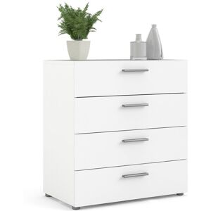 Ebern Designs Bigod 4 Drawer 70Cm W Chest of Drawers White 75.7cm H X 70cm W X 40.25cm D Ebern Designs Bigod 4 Drawer 70Cm W Chest of Drawers White 75.7cm H X 70cm W X 40.25cm D