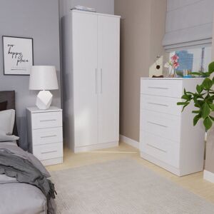 Rosalind Wheeler Fully Assembled Cootes 4 - Drawer Chest of Drawers White Ash 88.5cm H X 76.5cm W X 41.5cm D Rosalind Wheeler Fully Assembled Cootes 4 - Drawer Chest of Drawers White Ash 88.5cm H X 76.5cm W X 41.5cm D