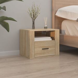 Ebern Designs Jalaysia 2 Drawer Bedside Table Oak 40cm H X 50cm W X 36cm D Ebern Designs Jalaysia 2 Drawer Bedside Table Oak 40cm H X 50cm W X 36cm D