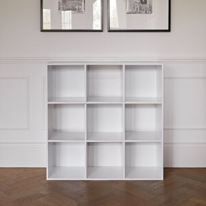 Rebrilliant Northville Bookcase White (3 Shelves) 35.82"H x 35.82"W x 11.811"D. Rebrilliant Northville Bookcase White (3 Shelves) 35.82"H x 35.82"W x 11.811"D.