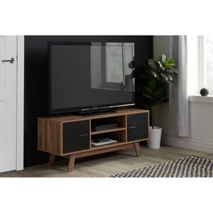 George Oliver Beraun TV Stand for TVs up to 60" Walnut/Black 60" George Oliver Beraun TV Stand for TVs up to 60" Walnut/Black 60"