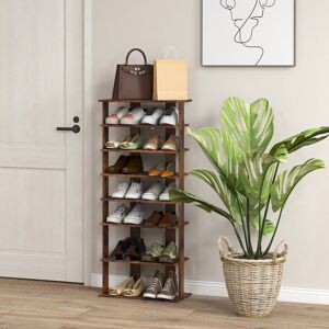 Trent Austin Design 7-Tier Double Shoe Storage Tower Organiser Unit Display Shelf-Grey Brown 14 Trent Austin Design 7-Tier Double Shoe Storage Tower Organiser Unit Display Shelf-Grey Brown 14