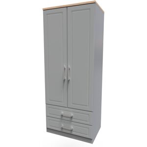 Norfolk 2 Door 2 Drawer Wardrobe - Traditional Finish Norfolk 2 Door 2 Drawer Wardrobe - Traditional Finish