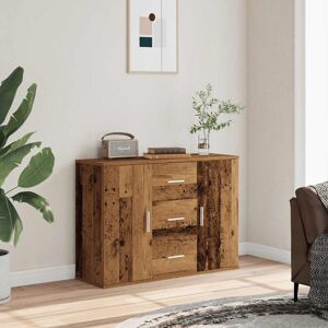 Alpen Home Vidaxl sideboard made of reclaimed wood Reclaimed Wood 65cm H X 90cm W X 29.5cm D Alpen Home Vidaxl sideboard made of reclaimed wood Reclaimed Wood 65cm H X 90cm W X 29.5cm D